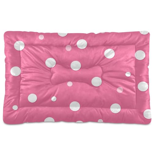 EtherSpher Haustier-Schlafmatte, waschbar, weich, bequem, rutschfeste Unterseite, für große, mittelgroße und kleine Hunde, 91,4 x 61 cm, Rosa EtherSpher Haustier-Schlafmatte, waschbar, weich, bequem, rutschfeste Unterseite, für große, mittelgroße und kleine Hunde, 91,4 x 61 cm, Rosa von EtherSpher