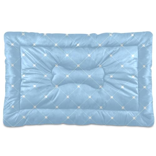 EtherSpher Hundebett, waschbar, weich, bequem, rutschfeste Unterseite, für mittelgroße und große Hunde, 91,4 x 61 cm, Blau und Weiß EtherSpher Hundebett, waschbar, weich, bequem, rutschfeste Unterseite, für mittelgroße und große Hunde, 91,4 x 61 cm, Blau und Weiß von EtherSpher