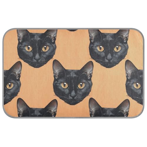 EtherSpher Kühlmatte für Hunde, niedlich, schwarz, für Sommer, Sommer, selbstkühlende Betten für Outdoor-Katzen für Schwein, Katze, Outdoor-Katzenzubehör, Cama Refrescante para Perros M von EtherSpher