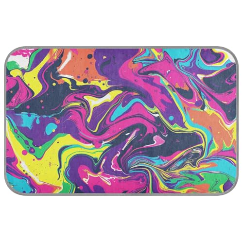 EtherSpher Kühlmatte für Hunde in Regenbogenfarben, abstraktes Muster, Tintenstil, Sommer, Outdoor, selbstkühlend, Hundedecken für große Hunde für Haustiere, draußen, tragbar, Mantas frías para Perros EtherSpher Kühlmatte für Hunde in Regenbogenfarben, abstraktes Muster, Tintenstil, Sommer, Outdoor, selbstkühlend, Hundedecken für große Hunde für Haustiere, draußen, tragbar, Mantas frías para Perros von EtherSpher