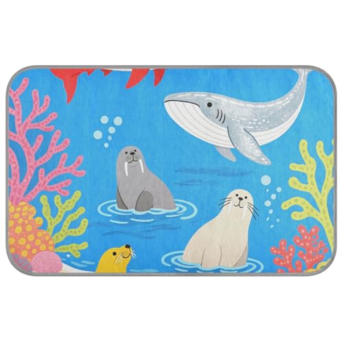 EtherSpher Lovely Blue Whale Summer Outdoor-Kühlmatte für Hunde, selbstkühlende Decke für Katzen für Hunde und Katzen, abnehmbare Mantas frías para perros M EtherSpher Lovely Blue Whale Summer Outdoor-Kühlmatte für Hunde, selbstkühlende Decke für Katzen für Hunde und Katzen, abnehmbare Mantas frías para perros M von EtherSpher