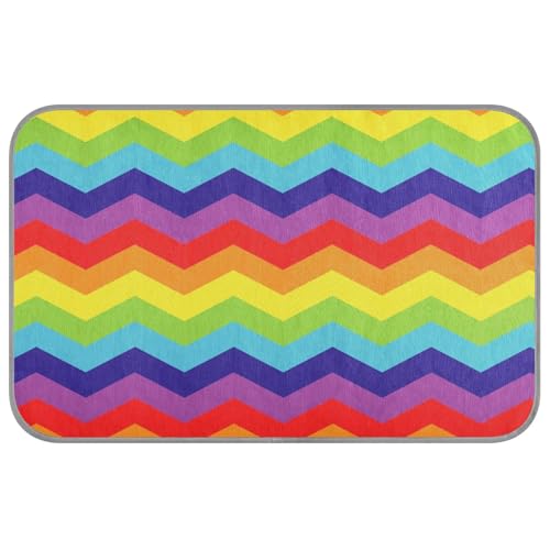 EtherSpher Rainbow Digital Papers Sommer-Katzenbett für den Sommer, selbstkühlende Matte für Katzen, Outdoor, Kaninchen, drinnen, Sommer, Tapete, Refrescante para mascotas M von EtherSpher