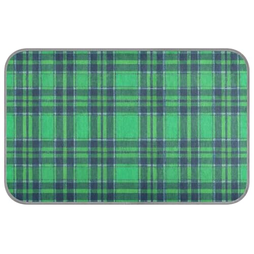 EtherSpher Sommer-Kühlbett im Vintage-Stil, Büffelkariert, selbstkühlend, für Hunde, Katzen, Innenbereich, abnehmbar, Manta Refrescante para perro M, Grün EtherSpher Sommer-Kühlbett im Vintage-Stil, Büffelkariert, selbstkühlend, für Hunde, Katzen, Innenbereich, abnehmbar, Manta Refrescante para perro M, Grün von EtherSpher