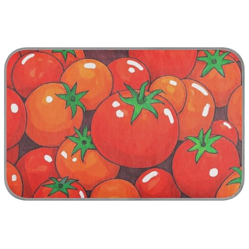 EtherSpher Süße Cartoon-Gemüse-Tomaten-rote Sommer-Kühlmatte, Gel, selbstkühlende Pads für Hunde zum Schlafen, bequem, Camas Frias para Perros M EtherSpher Süße Cartoon-Gemüse-Tomaten-rote Sommer-Kühlmatte, Gel, selbstkühlende Pads für Hunde zum Schlafen, bequem, Camas Frias para Perros M von EtherSpher