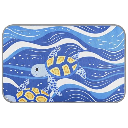 EtherSpher Wave Turtle Vector Sommer-Hundehütte, kühlend, selbstkühlend, Hundematten für Böden, wasserdicht, für Haustiere, draußen, tragbar, für Perros, M EtherSpher Wave Turtle Vector Sommer-Hundehütte, kühlend, selbstkühlend, Hundematten für Böden, wasserdicht, für Haustiere, draußen, tragbar, für Perros, M von EtherSpher