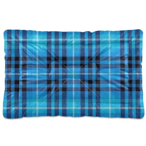 EtherSpher buffalo Hundebett, waschbar, rutschfest, weich, bequem, für mittelgroße und große Hunde, 91,4 x 61 cm, Türkis EtherSpher buffalo Hundebett, waschbar, rutschfest, weich, bequem, für mittelgroße und große Hunde, 91,4 x 61 cm, Türkis von EtherSpher