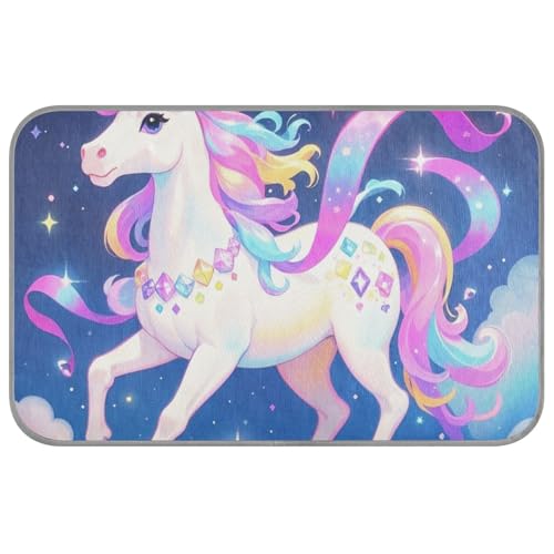Kühlmatten für Hunde, niedlich, weiß, Regenbogen-Einhörner, Sommer, extra selbstkühlend, Hundebett für Kaninchen, Outdoor-Katzen, schnurlos, Cama Refrescante para Perros M Kühlmatten für Hunde, niedlich, weiß, Regenbogen-Einhörner, Sommer, extra selbstkühlend, Hundebett für Kaninchen, Outdoor-Katzen, schnurlos, Cama Refrescante para Perros M von EtherSpher