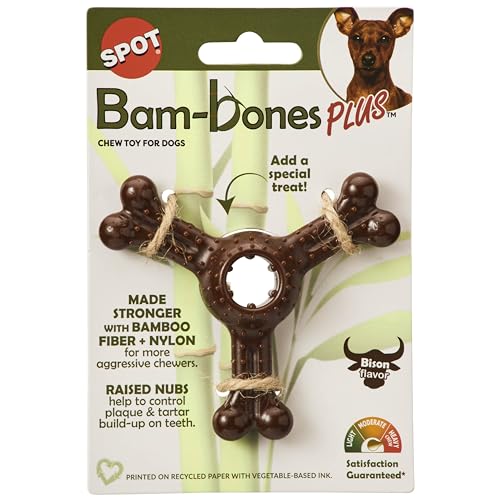 Ethical Products Spot Bambus + Triple Chew Bison 10,2 cm von Ethical Pet