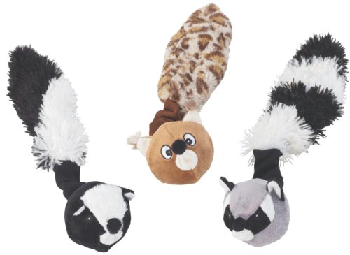 ethischen Crazy Critters Tauspielzeug für Hunde Sortiert Tiere, 27,9 cm von SPOT