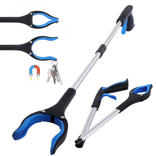 Etievort Greifzange Für Senioren, 360°Drehbar Müllzange Greifzange, 81 cm Langer Greifzange, Faltbare Greifer Mit Magnet-Greifarm, Teleskop Greifer Für Senioren, Kinder Und Menschen Mit Behinderung Etievort Greifzange Für Senioren, 360°Drehbar Müllzange Greifzange, 81 cm Langer Greifzange, Faltbare Greifer Mit Magnet-Greifarm, Teleskop Greifer Für Senioren, Kinder Und Menschen Mit Behinderung von Etievort