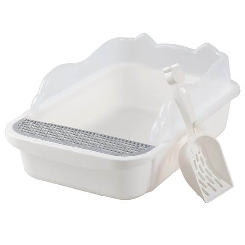 EudokkyNA 1 Packung Katzentoilette mit Kapuze, offene Katzentoilette mit hohen Seiten EudokkyNA 1 Packung Katzentoilette mit Kapuze, offene Katzentoilette mit hohen Seiten von EudokkyNA