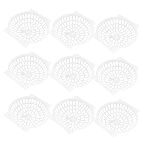 Eujgoov 10 Stück Tauben-Ei-Nistkasten, Tauben-Eiernester, Eier-Nistschale, Tauben-Eiernester, Eier-Nistschale, Brutkasten für Tauben, Hohles Hängendes Vogeleier-Brutwerkzeug von Eujgoov