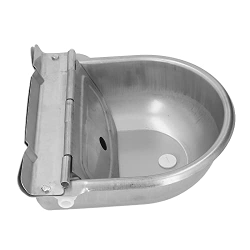 Eujgoov Kuh-Trinknapf, Edelstahl-Kuh-Trinknapf, Vieh-Trinknapf, Stahl, Automatische Wasserzufuhr, Vieh-Wassertrinker, Schwimmerball, Muschelschale von Eujgoov