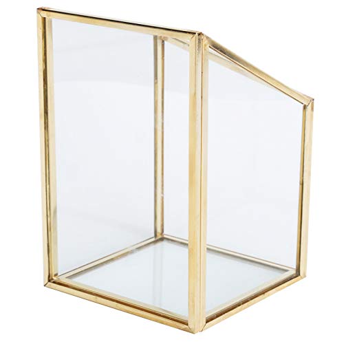 Eujgoov Mini-Glas-Aufbewahrungsbehälter, Mini-Glasbox, Geometrischer Dekorativer Halter, Blumentopf, Pflanzgefäß, Vase, Schüssel, Zuhause, Büro, Pflanzen-Display-Box Eujgoov Mini-Glas-Aufbewahrungsbehälter, Mini-Glasbox, Geometrischer Dekorativer Halter, Blumentopf, Pflanzgefäß, Vase, Schüssel, Zuhause, Büro, Pflanzen-Display-Box von Eujgoov