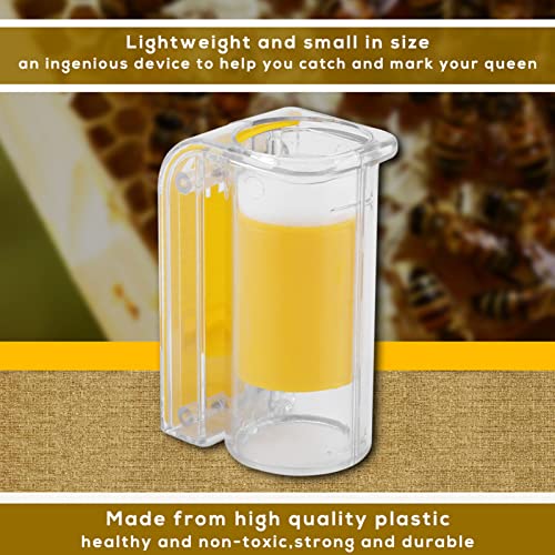 Eujgoov Queen Bee Catcher EIN Handwerkswerkzeug für das Bienenzucht für die Markierung von Plastikleichtgewichten Essentielles Imker -Kit mit Feiner Verarbeitung Eujgoov Queen Bee Catcher EIN Handwerkswerkzeug für das Bienenzucht für die Markierung von Plastikleichtgewichten Essentielles Imker -Kit mit Feiner Verarbeitung von Eujgoov