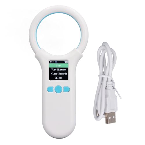 Eujgoov W91A Bluetooth-Datenkonnektivität Tiermarkenscanner 134,2 kHz 125 kHz RFID-Tierchip-ID-Leser EMID FDX B Handtiermarkenscanner Haustier-Mikrochipleser Eujgoov W91A Bluetooth-Datenkonnektivität Tiermarkenscanner 134,2 kHz 125 kHz RFID-Tierchip-ID-Leser EMID FDX B Handtiermarkenscanner Haustier-Mikrochipleser von Eujgoov