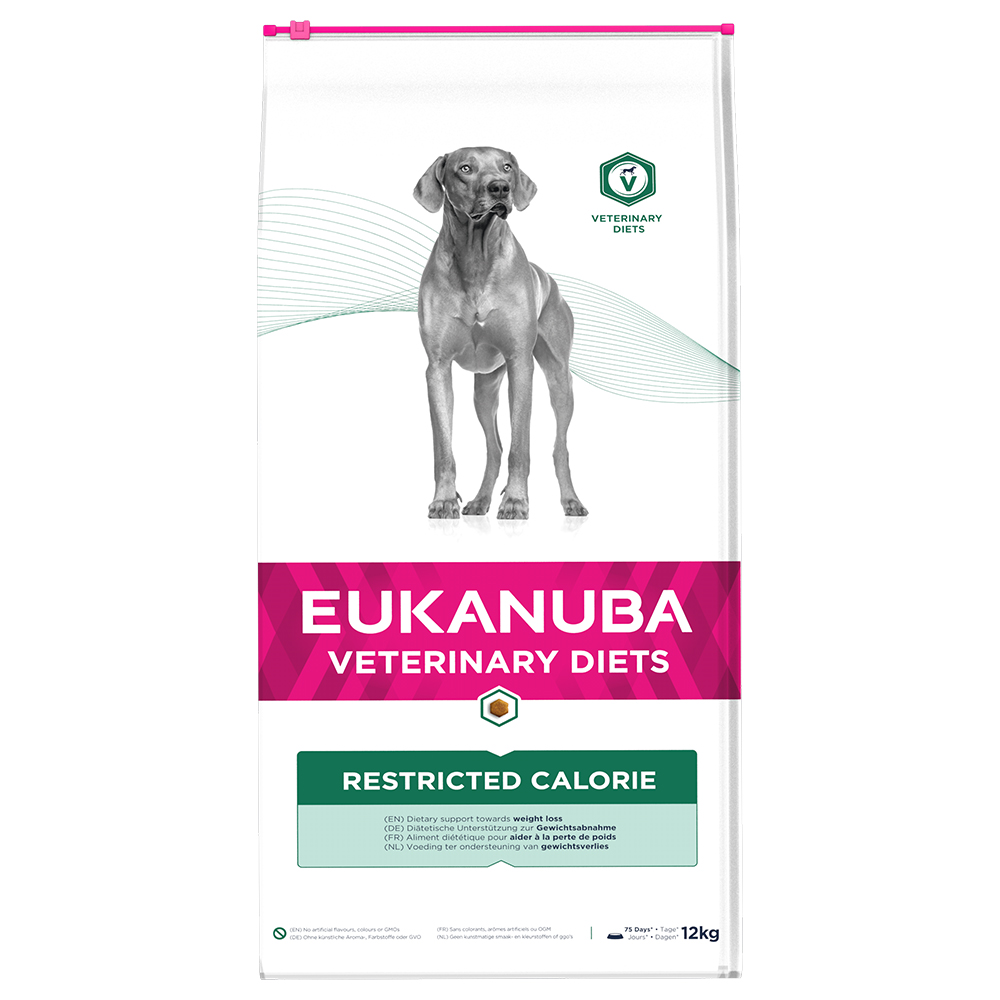 2 kg gratis! 12 kg Eukanuba VETERINARY DIETS Adult - Restricted Calorie 2 kg gratis! 12 kg Eukanuba VETERINARY DIETS Adult - Restricted Calorie von Eukanuba Veterinary Diet