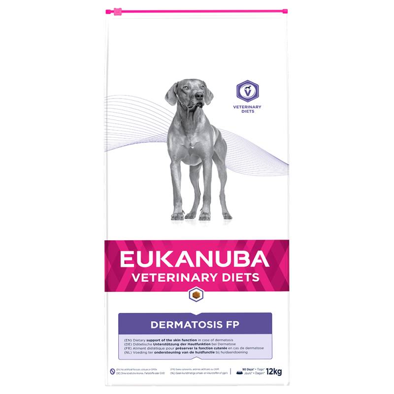 Eukanuba VETERINARY DIETS Dermatosis - Sparpaket: 2 x 12 kg von Eukanuba Veterinary Diet