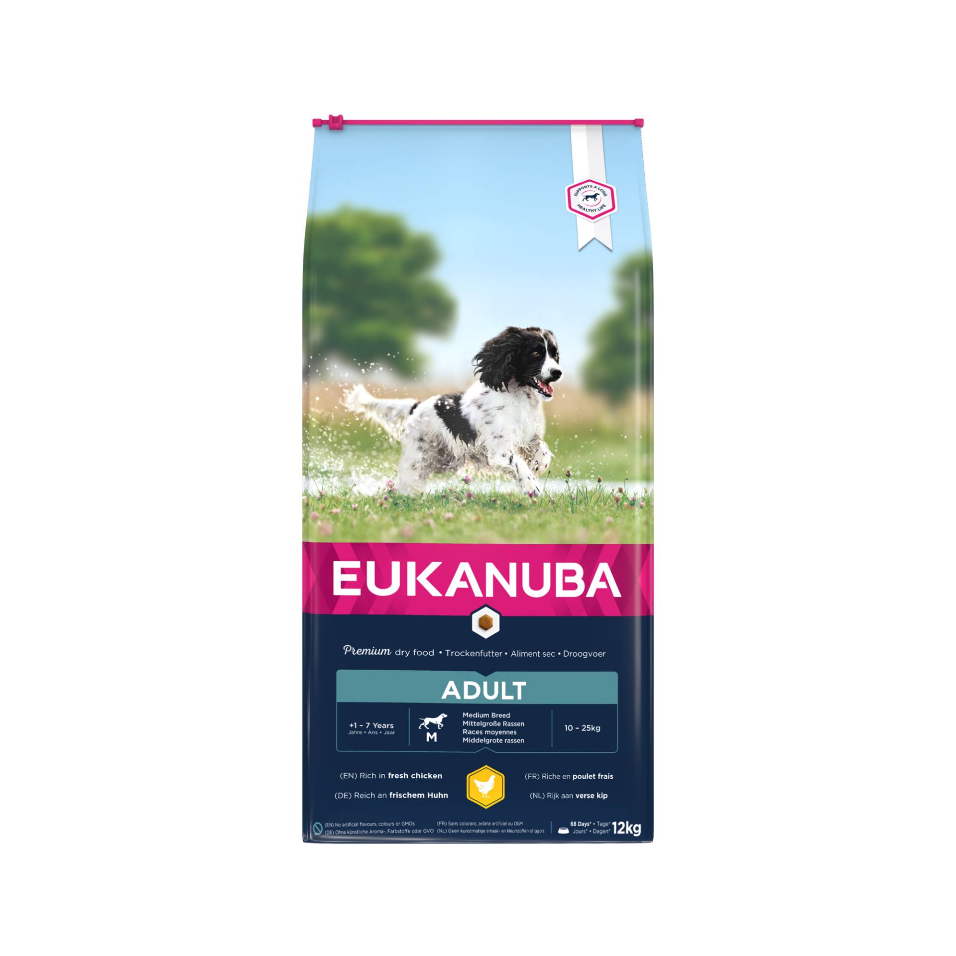 Eukanuba Active Adult Medium Breed Hundefutter - 12 kg von Eukanuba