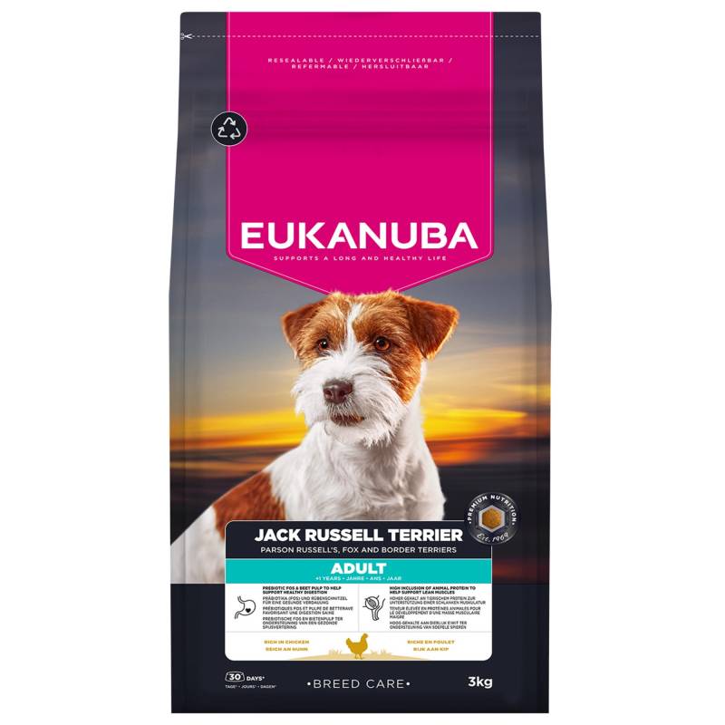 Eukanuba Adult Breed Care Jack Russell Terrier - 3 kg Eukanuba Adult Breed Care Jack Russell Terrier - 3 kg von Eukanuba