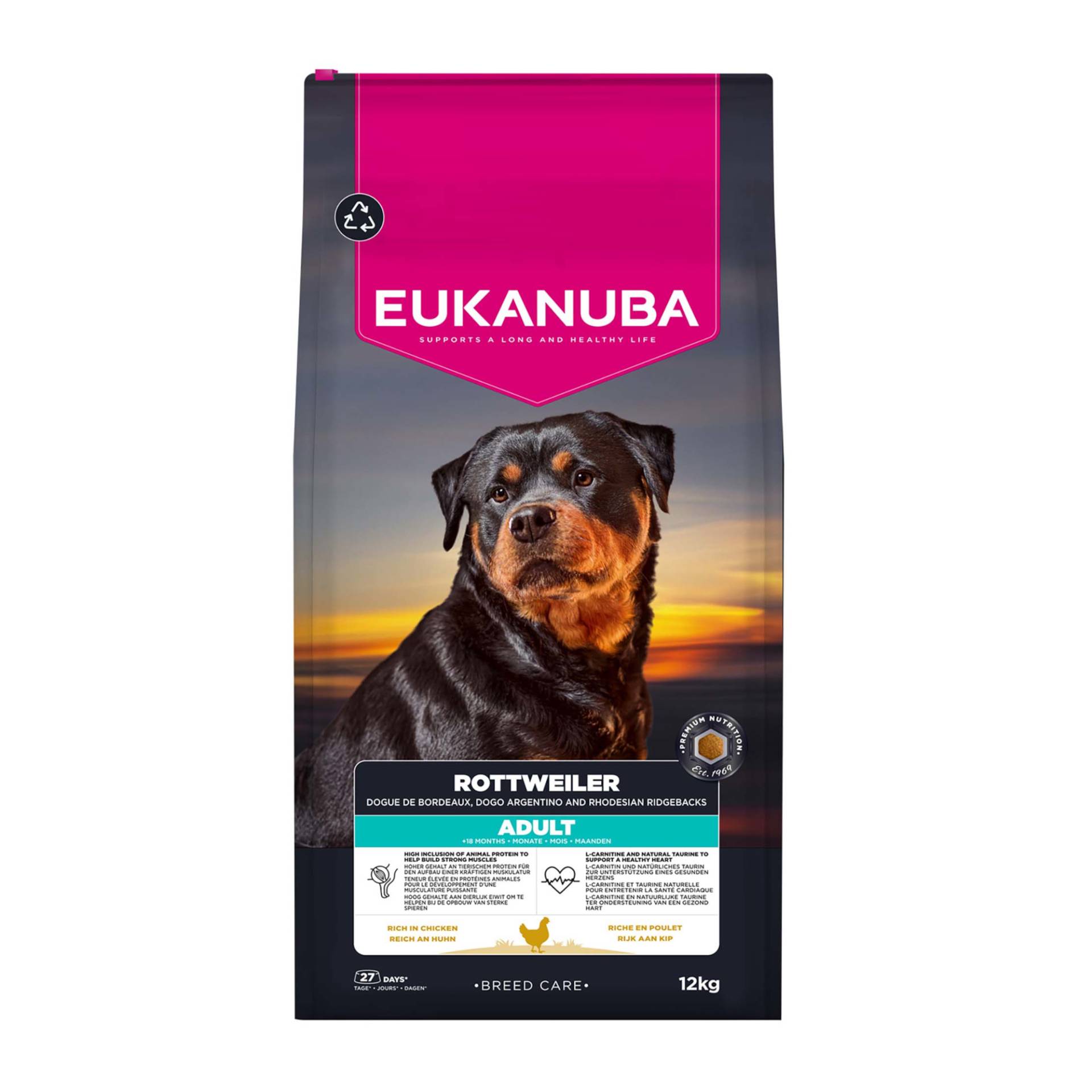 Eukanuba Adult Breed Care Rottweiler - 12 kg Eukanuba Adult Breed Care Rottweiler - 12 kg von Eukanuba