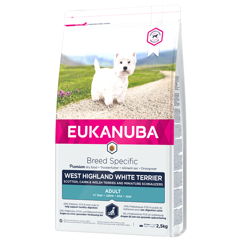 Eukanuba Adult Breed Specific West Highland White Terrier - 2,5 kg von Eukanuba