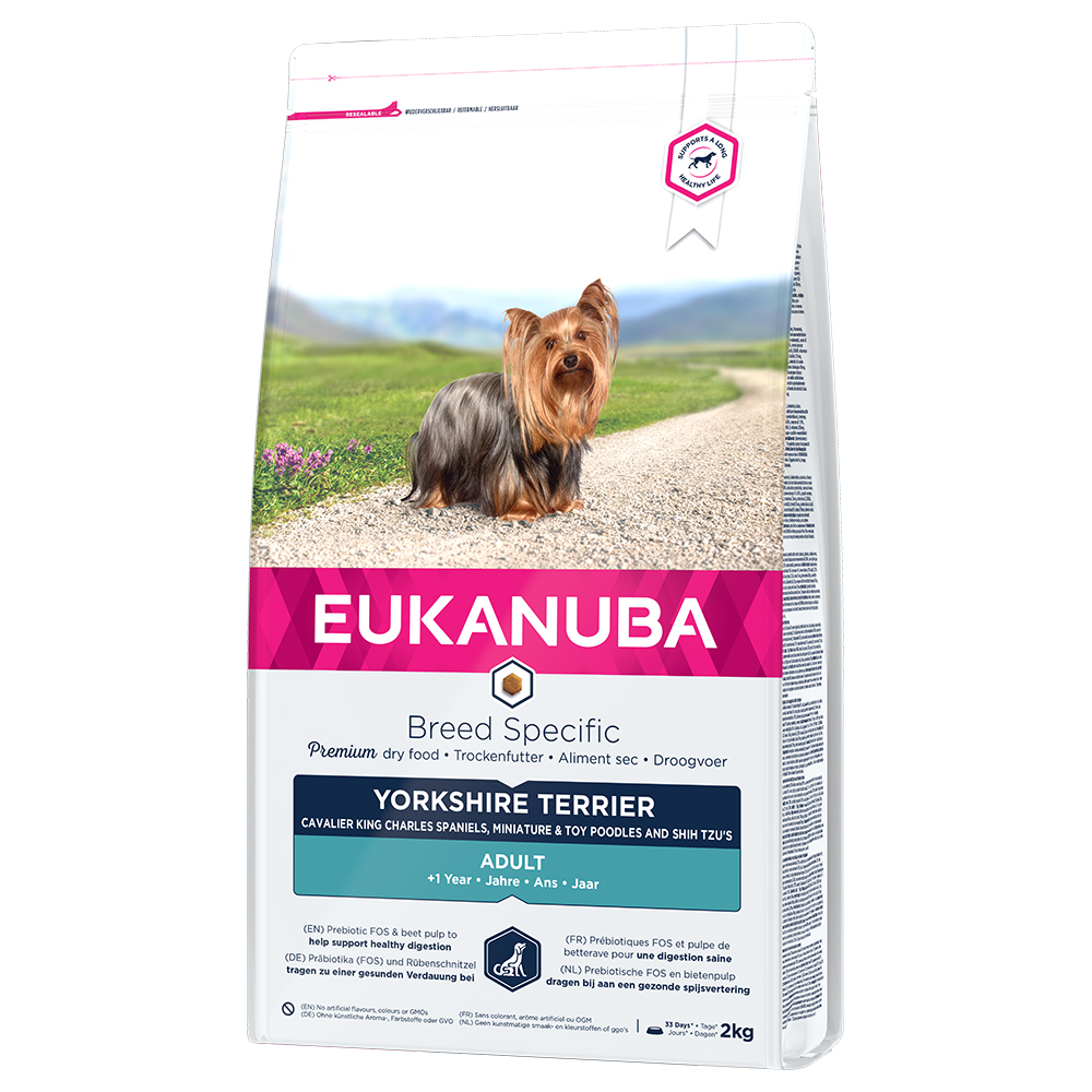 Eukanuba Adult Breed Specific Yorkshire Terrier - Sparpaket: 3 x 2 kg von Eukanuba