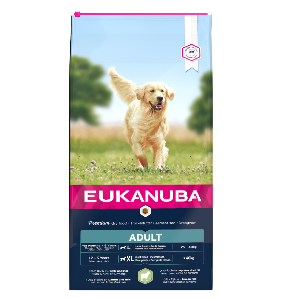 Eukanuba Adult Large Breed Lamb & Rice - 12 kg von Eukanuba
