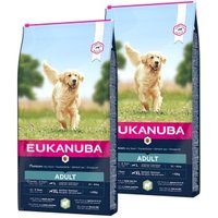 EUKANUBA Adult Large Breed Lamm & Reis 2x12 kg von EUKANUBA