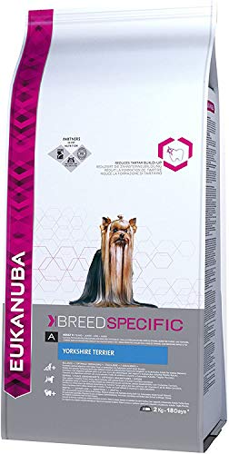 Eukanuba - Breed Select Trockenfutter für erwachsene Hunde, Yorkshire Terrier, 2 kg von Eukanuba