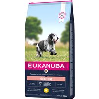 Eukanuba Caring Senior Medium Breed Huhn - 2 x 15 kg von Eukanuba