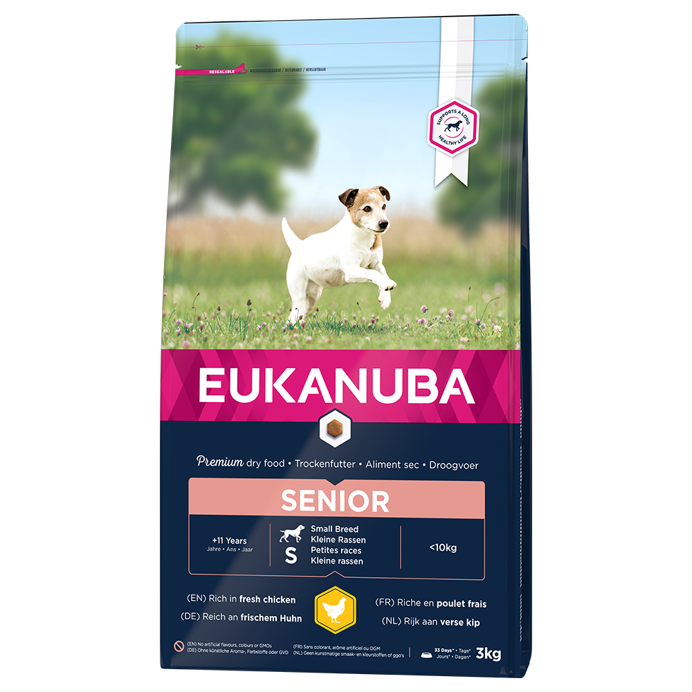 Eukanuba Caring Senior Small Breed Huhn - 3 kg von Eukanuba