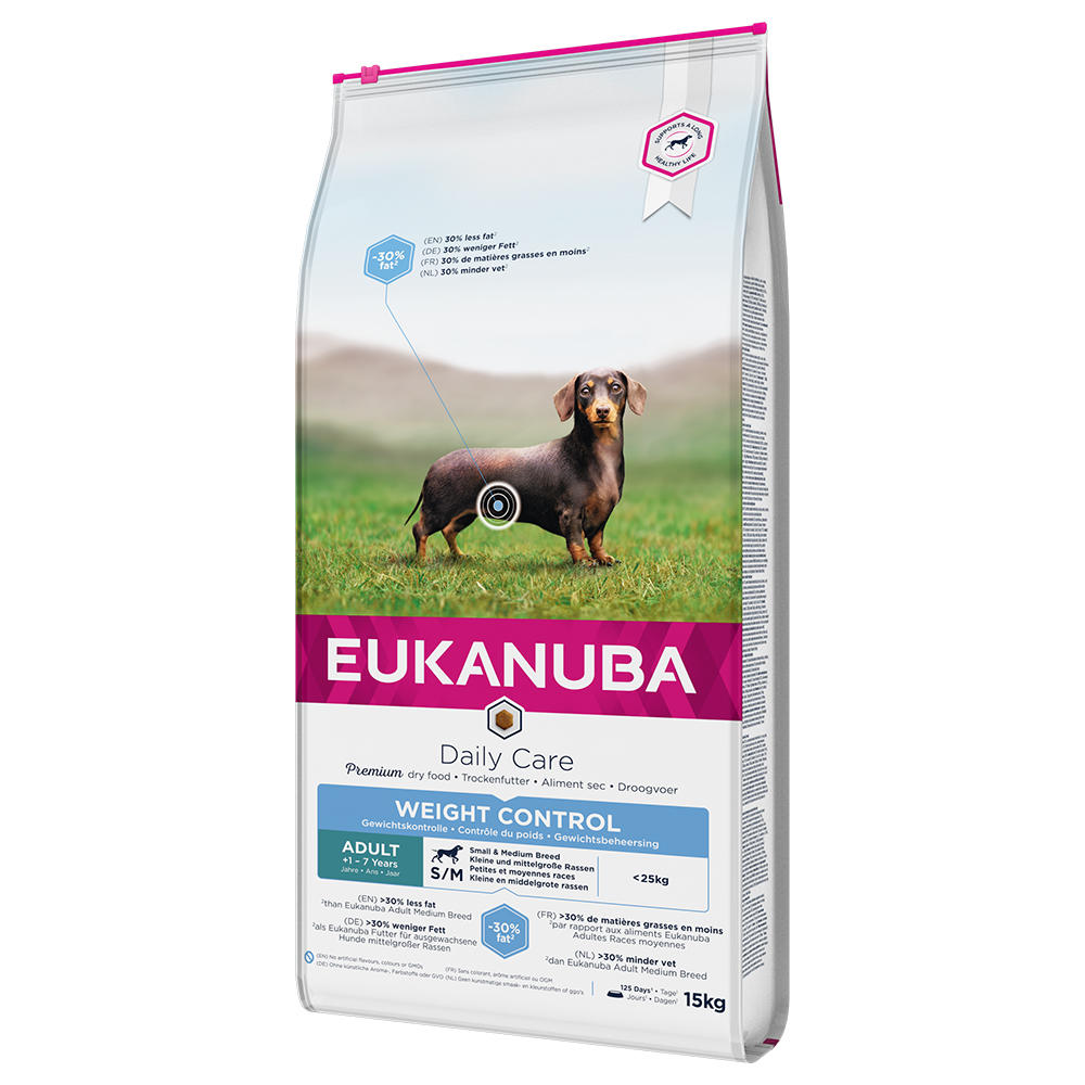 Eukanuba Daily Care Weight Control Small/Medium Adult Dog - 15 kg von Eukanuba