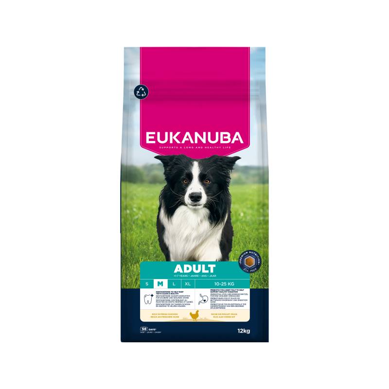 Eukanuba Dog – Active Adult – Medium Breed - 2 x 12 kg von Eukanuba