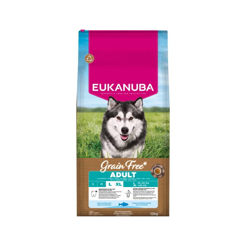 Eukanuba Dog Adult Large Grainfree - 12 kg von Eukanuba