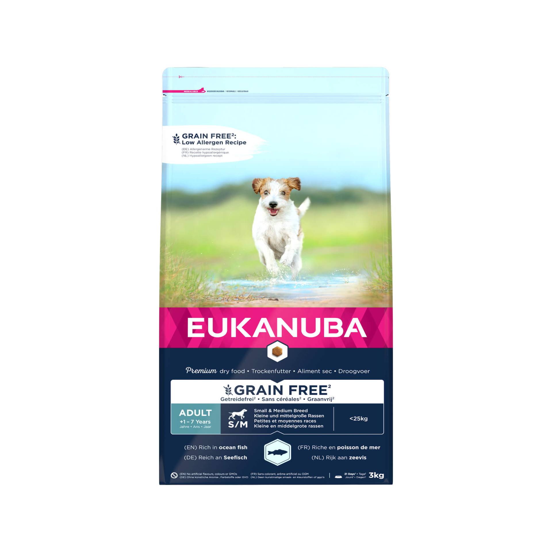 Eukanuba Dog Adult Small Medium Grainfree - 12 kg von Eukanuba