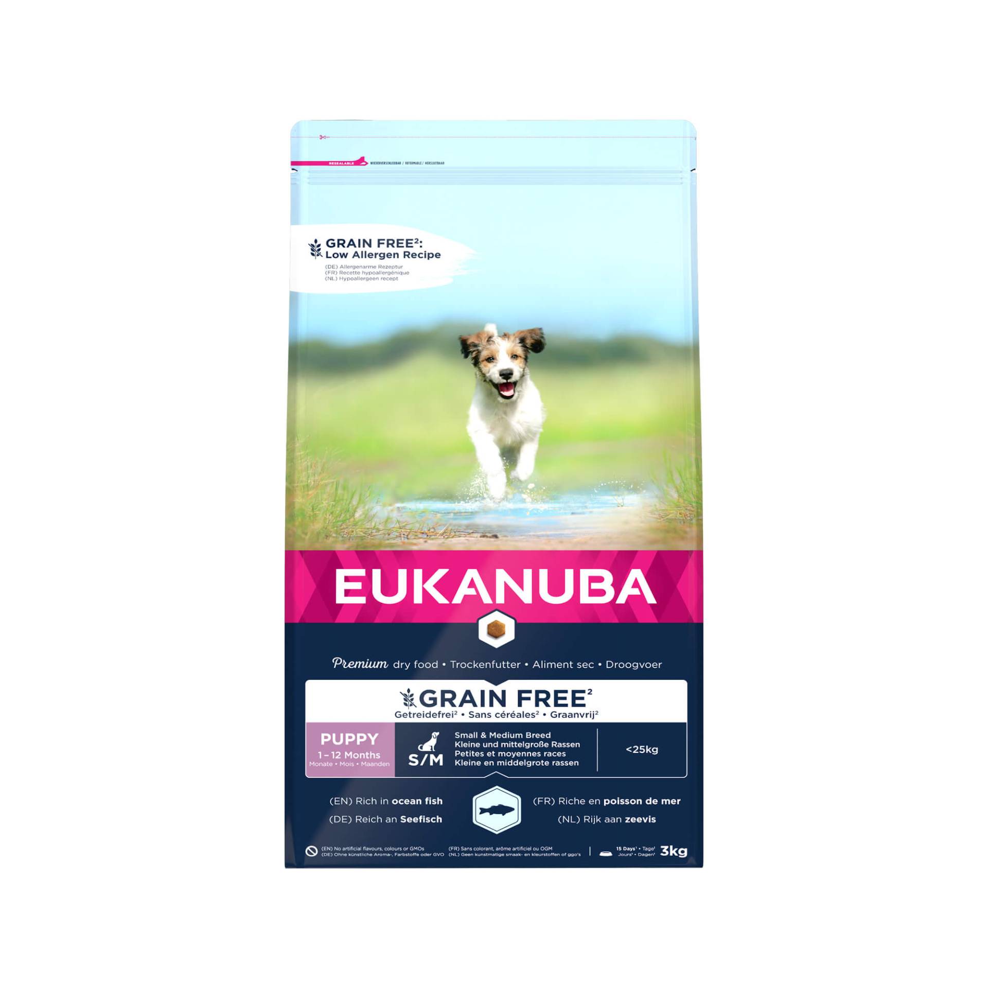 Eukanuba Dog Junior Small Medium Grainfree  - 12 kg von Eukanuba