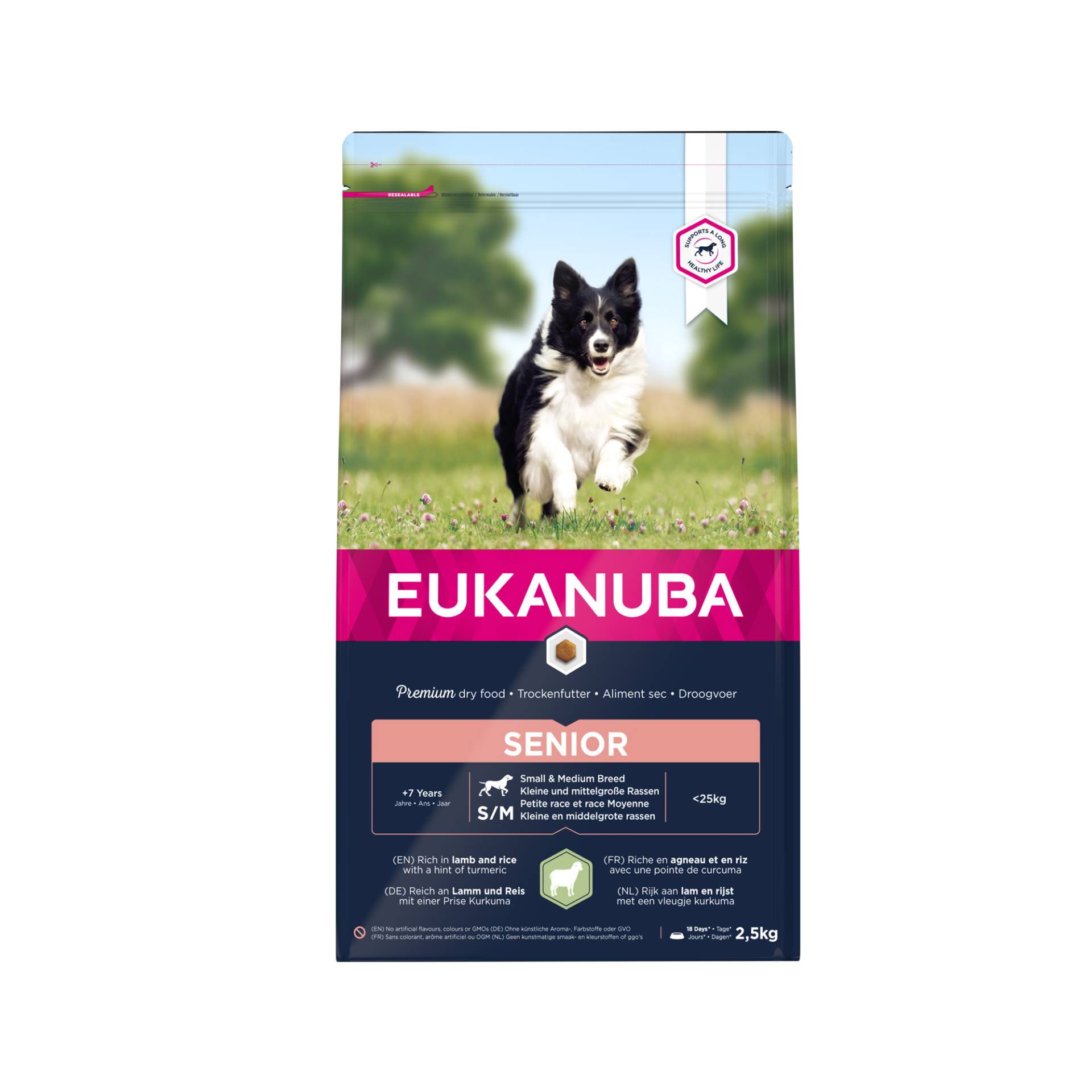 Eukanuba Dog Mature Senior All Breeds (Lam) - 2 x 2.5 kg von Eukanuba