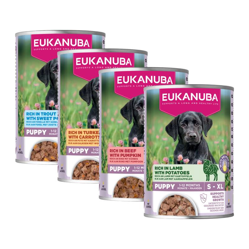Eukanuba Dog Puppy - Nassfutter - Lamm & Kartoffeln - 6 x 400 g Eukanuba Dog Puppy - Nassfutter - Lamm & Kartoffeln - 6 x 400 g von Eukanuba