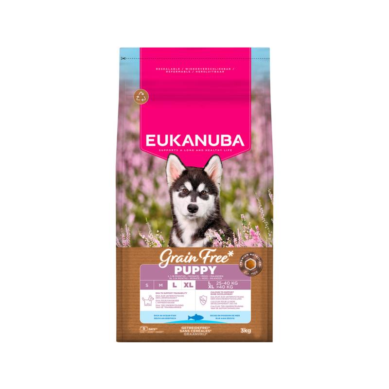 Eukanuba Dog Puppy & Junior Large Grainfree - 3 kg von Eukanuba