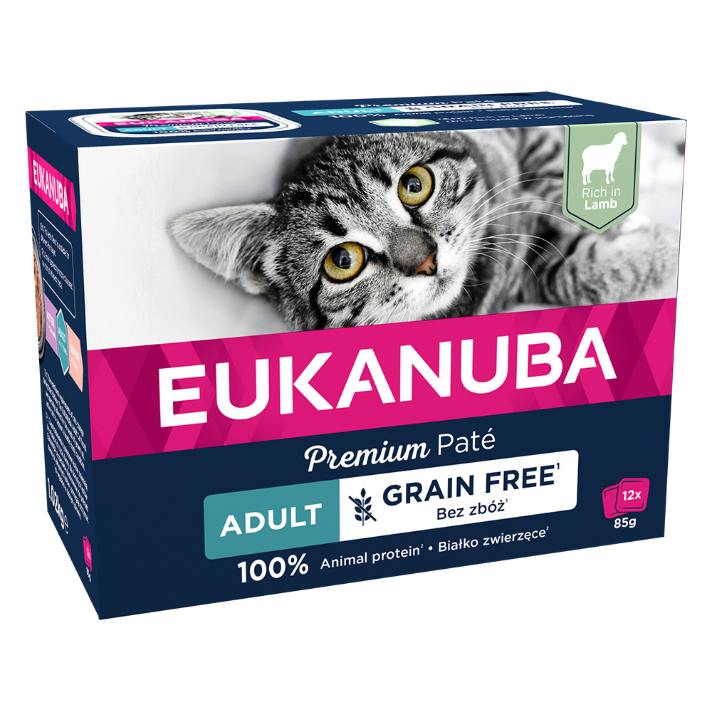 Eukanuba Getreidefrei Adult 12 x 85 g - Lamm von Eukanuba