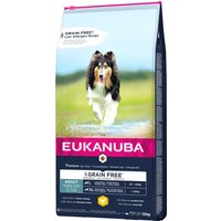 Eukanuba Grain Free Adult Large Breed Huhn - 12 kg von Eukanuba