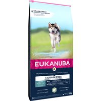 Eukanuba Grain Free Adult Large Dogs Lamm - 12 kg von Eukanuba