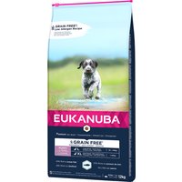 Eukanuba Grain Free Puppy Large Breed mit Lachs - 2 x 12 kg von Eukanuba