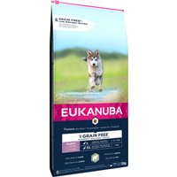 Eukanuba Grain Free Puppy Large Breed Lamm - 12 kg von Eukanuba
