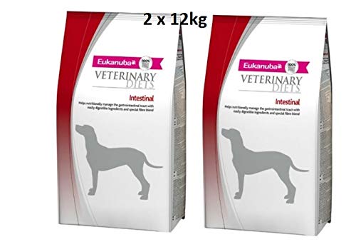 Eukanuba Intestinal Veterinary Diet Dog 2 x 12 kg = 24kg von Eukanuba