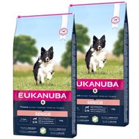 EUKANUBA Senior Small & Medium Breed Lamm & Reis 2x12 kg von EUKANUBA
