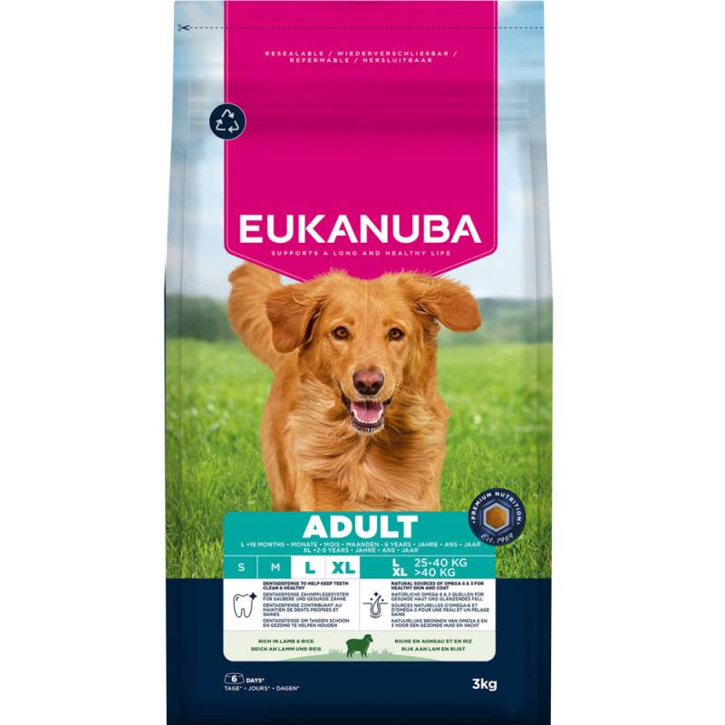 Eukanuba Premium Nutrition Adult Large & Giant Breed Lamm & Reis - 3 kg Eukanuba Premium Nutrition Adult Large & Giant Breed Lamm & Reis - 3 kg von Eukanuba