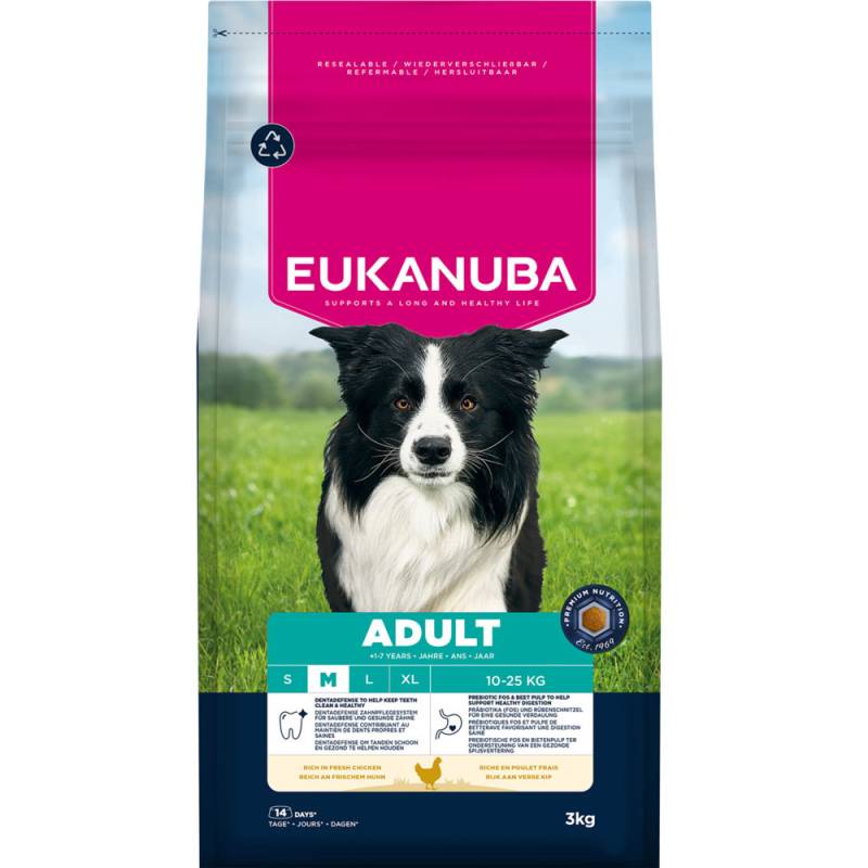 Eukanuba Premium Nutrition Adult Medium Breed Huhn - Sparpaket: 2 x 3 kg von Eukanuba