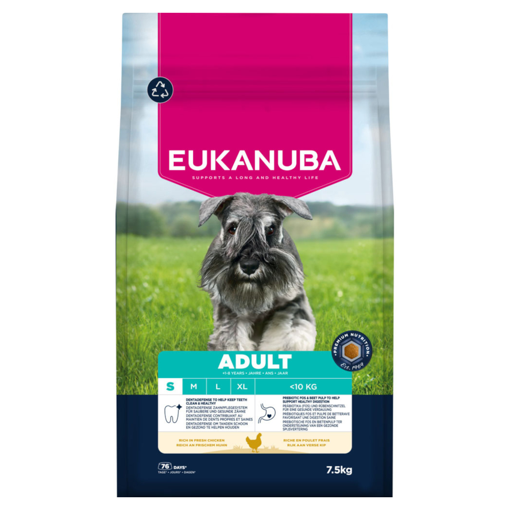 Eukanuba Premium Nutrition Adult Small Breed Huhn - 7,5 kg von Eukanuba